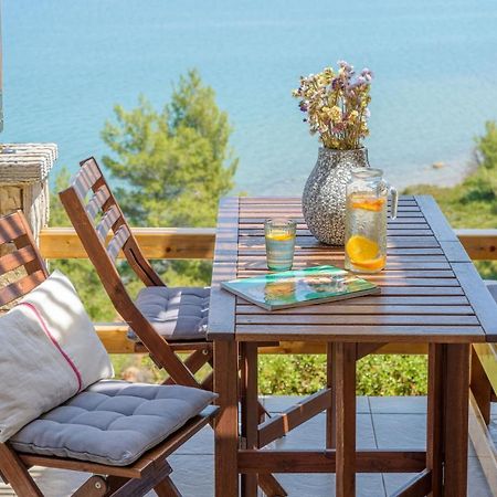 Crystal Beach Villa Chalkís Buitenkant foto