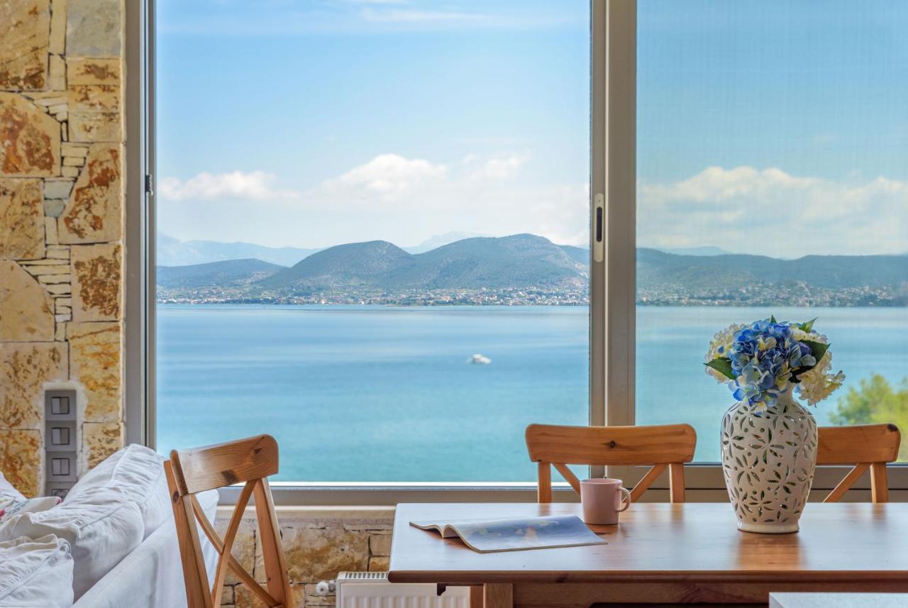 Crystal Beach Villa Chalkís Buitenkant foto