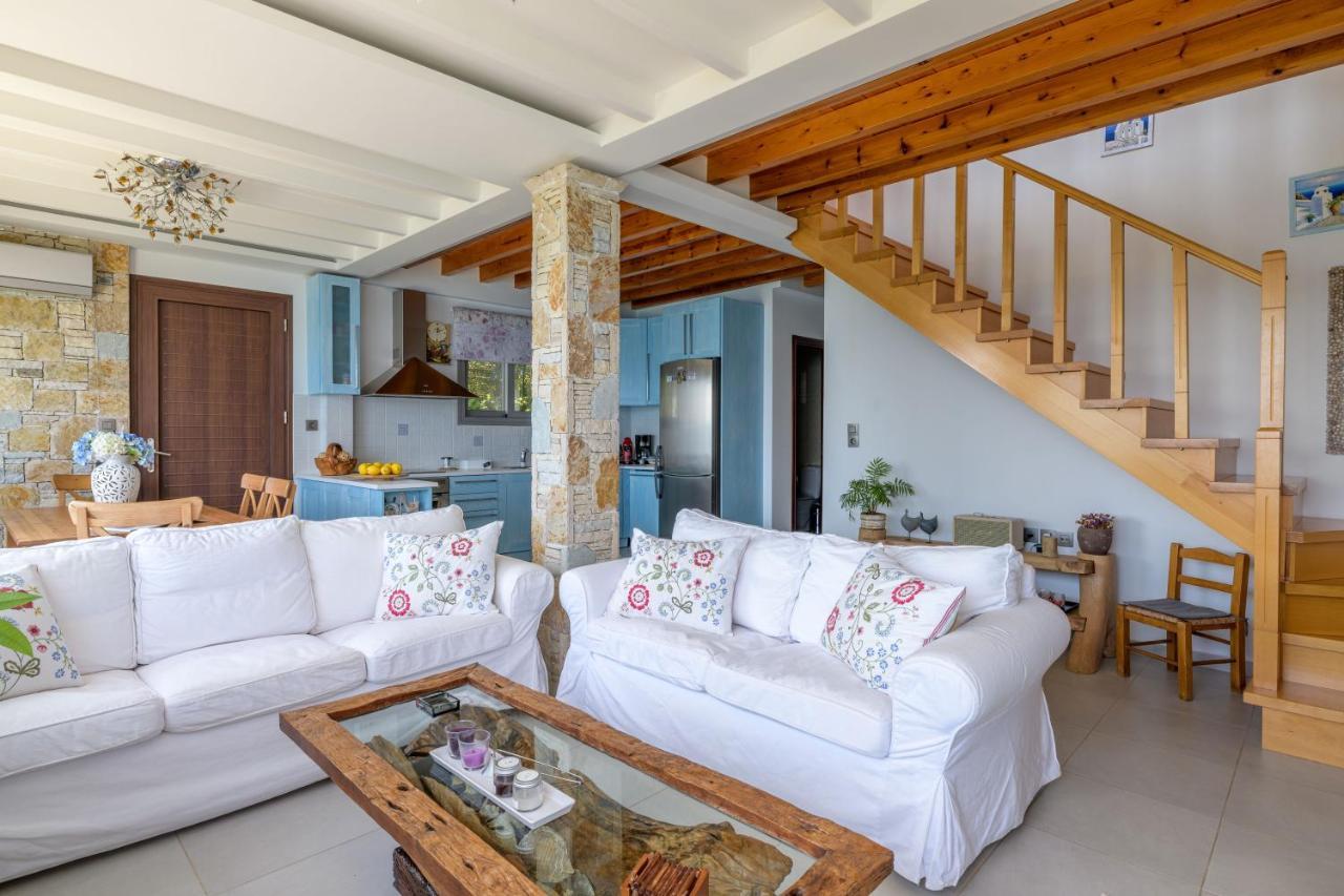 Crystal Beach Villa Chalkís Buitenkant foto