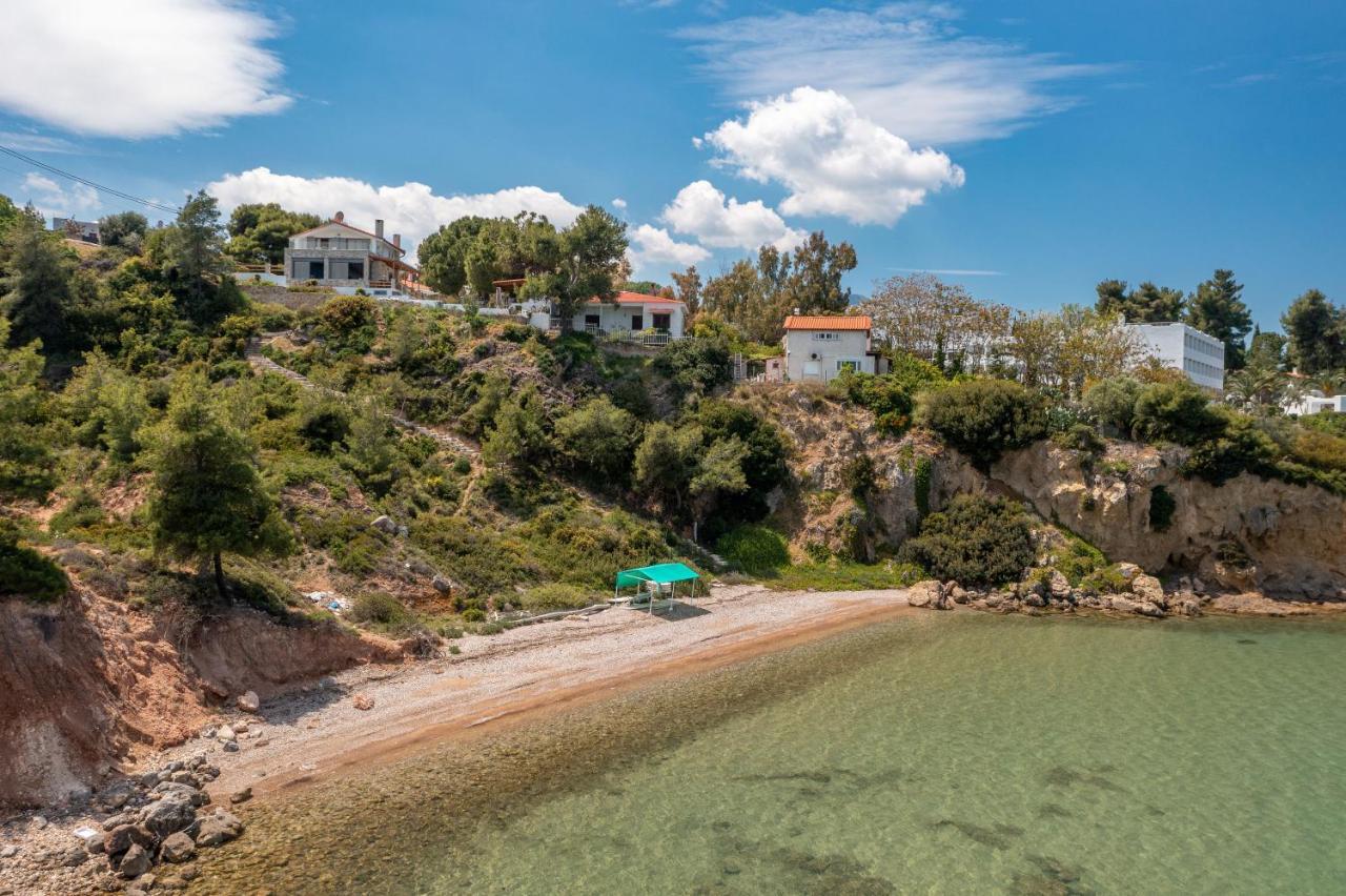 Crystal Beach Villa Chalkís Buitenkant foto
